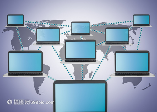 社交媒體營銷和膝上型計算機網絡